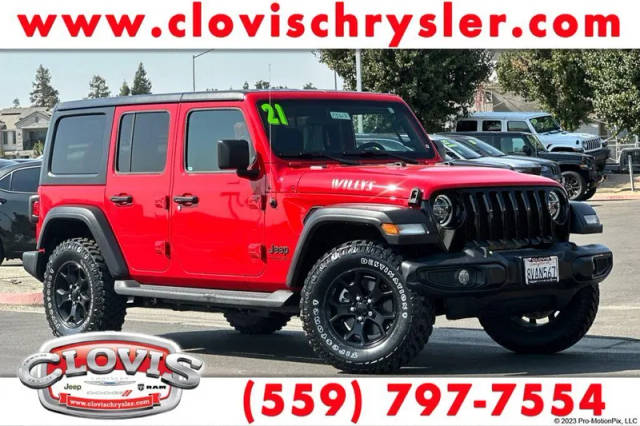 2021 Jeep Wrangler Unlimited Unlimited Willys 4WD photo