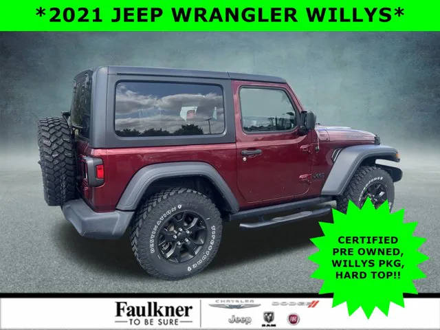 2021 Jeep Wrangler Willys Sport 4WD photo