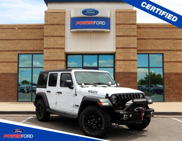 2021 Jeep Wrangler Unlimited Unlimited Willys 4WD photo
