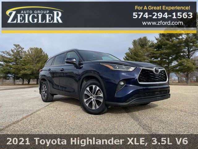 2021 Toyota Highlander XLE AWD photo