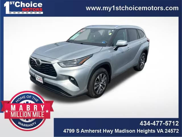 2021 Toyota Highlander XLE AWD photo