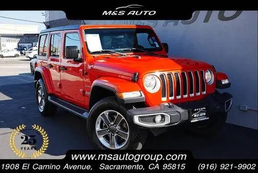 2020 Jeep Wrangler Unlimited Sahara 4WD photo