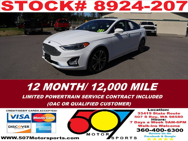 2019 Ford Fusion Titanium AWD photo