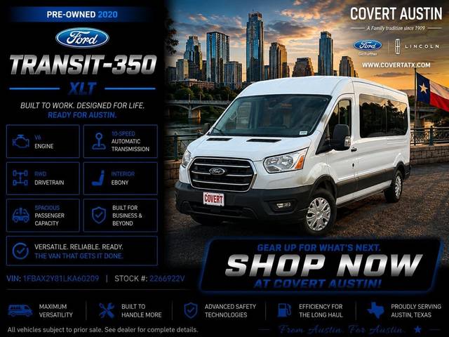 2020 Ford Transit Passenger Wagon XLT RWD photo