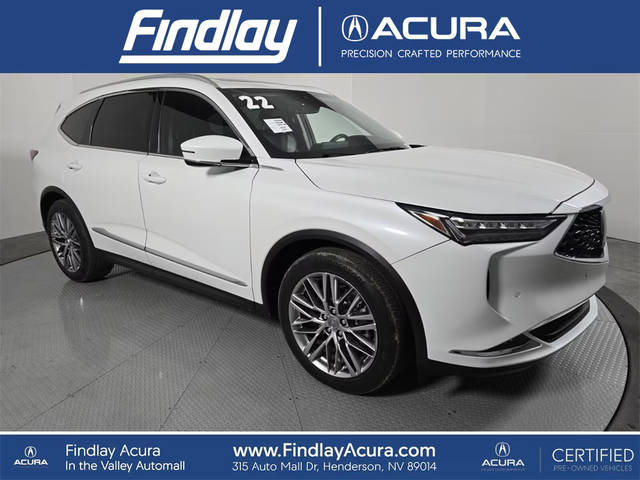 2022 Acura MDX w/Advance Package AWD photo