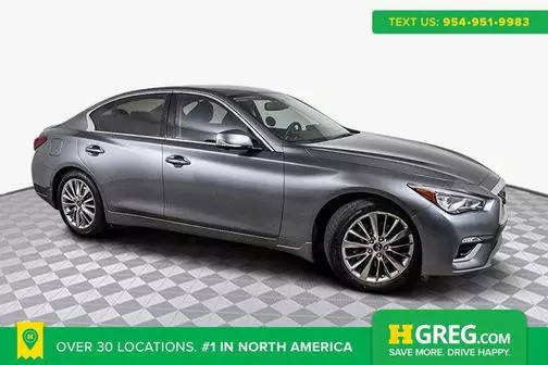 2021 Infiniti Q50 3.0t LUXE RWD photo