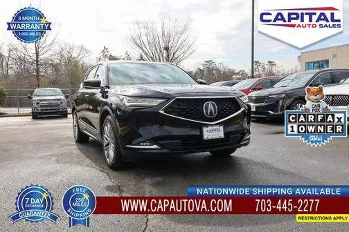 2022 Acura MDX w/Advance Package AWD photo