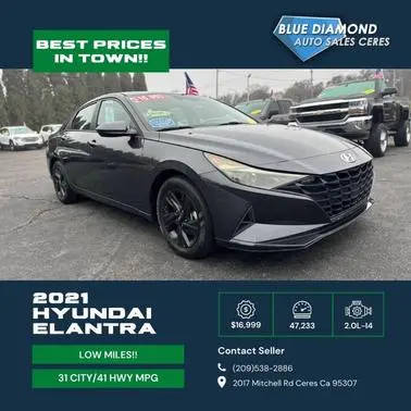 2021 Hyundai Elantra SEL FWD photo