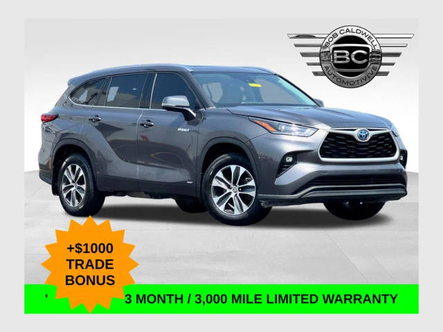 2021 Toyota Highlander Hybrid XLE AWD photo