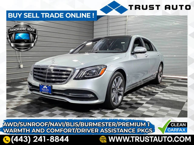 2018 Mercedes-Benz S-Class S 450 AWD photo