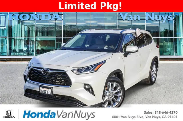 2021 Toyota Highlander Limited FWD photo
