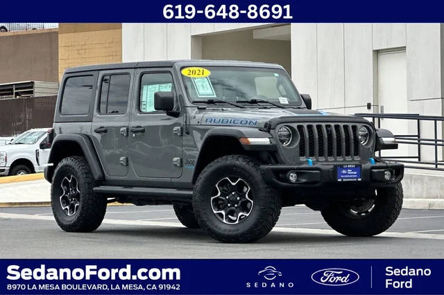 2021 Jeep Wrangler Unlimited 4xe Unlimited Rubicon 4WD photo