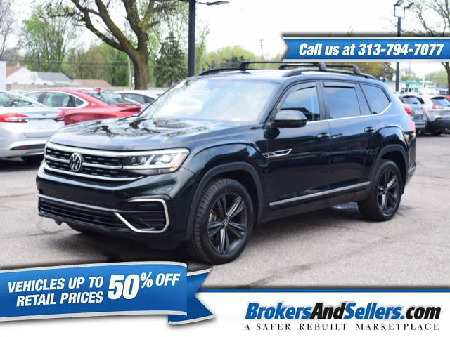 2021 Volkswagen Atlas 3.6L V6 SE w/Technology R-Line AWD photo
