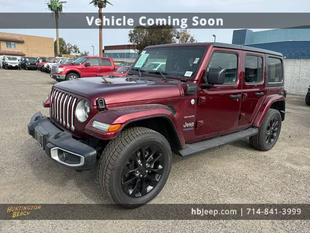 2021 Jeep Wrangler Unlimited 4xe Unlimited Sahara 4WD photo