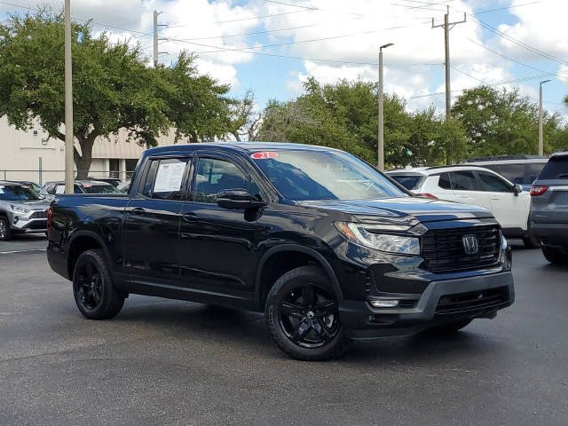 2021 Honda Ridgeline Black Edition AWD photo