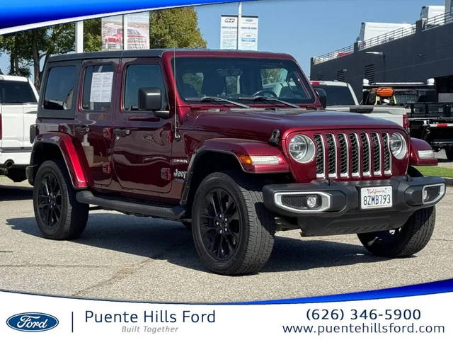 2021 Jeep Wrangler Unlimited 4xe Unlimited Sahara 4WD photo