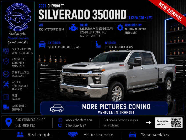2021 Chevrolet Silverado 3500HD LT 4WD photo