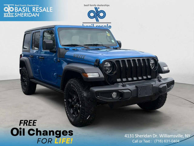 2021 Jeep Wrangler Unlimited Unlimited Willys 4WD photo