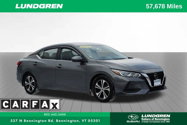 2021 Nissan Sentra SV FWD photo