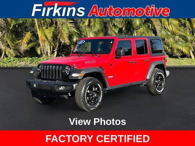 2021 Jeep Wrangler Unlimited Unlimited Willys 4WD photo