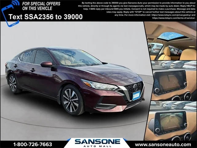 2021 Nissan Sentra SV FWD photo