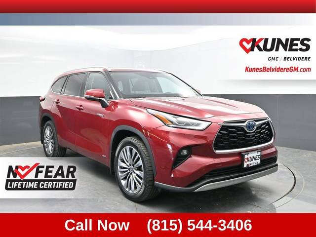 2021 Toyota Highlander Hybrid Platinum AWD photo