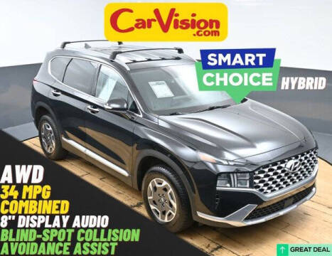 2021 Hyundai Santa Fe Blue AWD photo