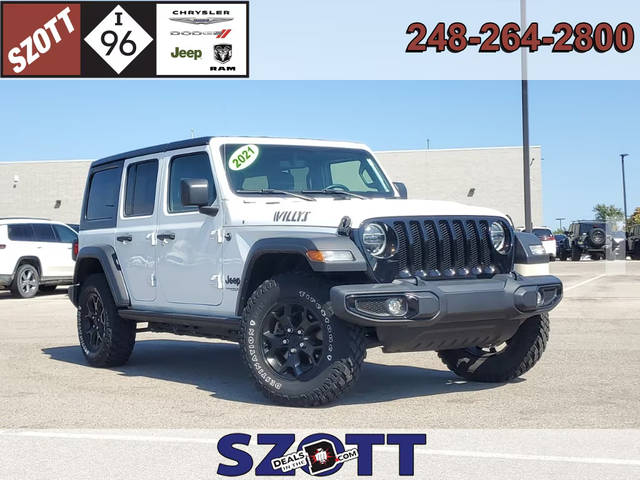 2021 Jeep Wrangler Unlimited Unlimited Willys 4WD photo