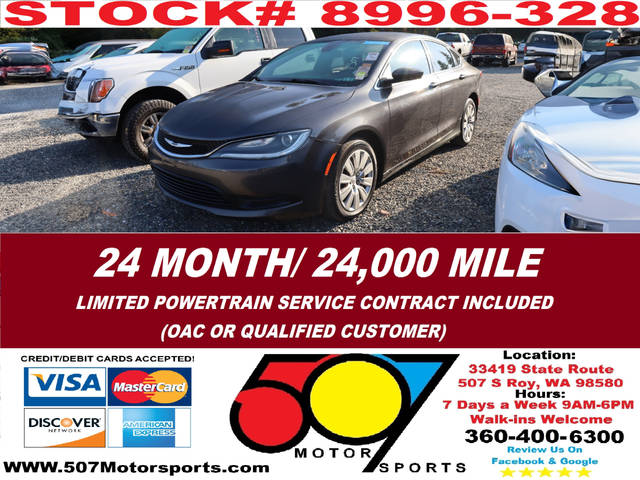 2016 Chrysler 200 LX FWD photo