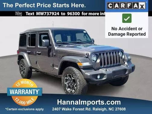 2021 Jeep Wrangler Unlimited Unlimited Sport S 4WD photo