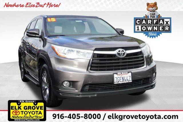 2015 Toyota Highlander XLE AWD photo