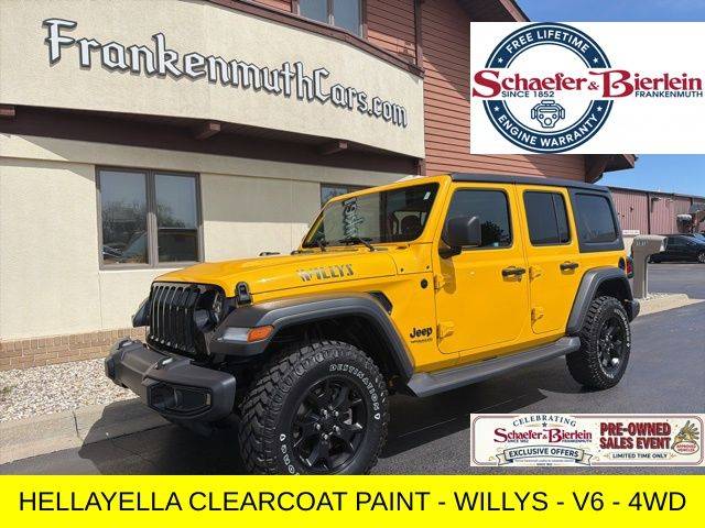 2021 Jeep Wrangler Unlimited Unlimited Willys 4WD photo