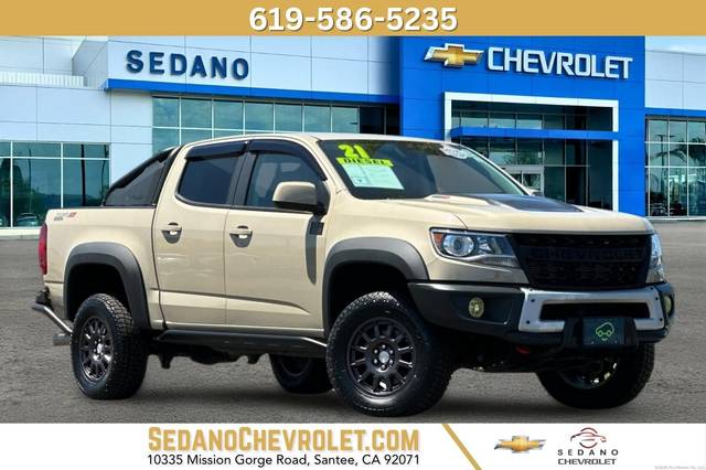 2021 Chevrolet Colorado 4WD ZR2 4WD photo