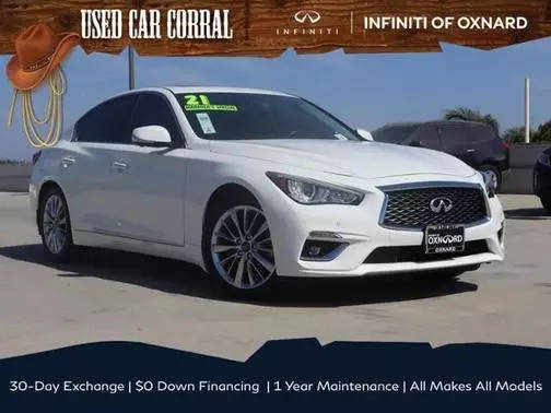 2021 Infiniti Q50 3.0t LUXE RWD photo