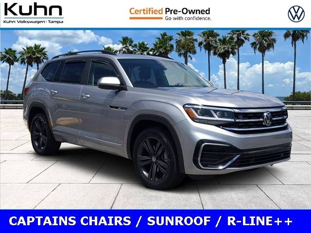 2021 Volkswagen Atlas 3.6L V6 SE w/Technology R-Line AWD photo