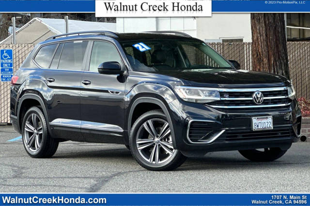 2021 Volkswagen Atlas 3.6L V6 SE w/Technology R-Line AWD photo
