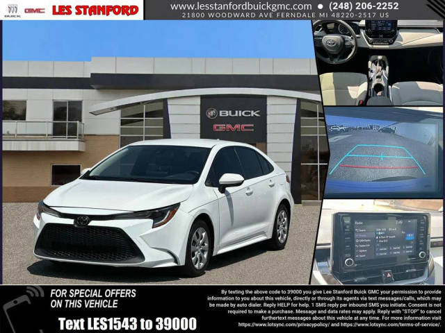 2022 Toyota Corolla LE FWD photo
