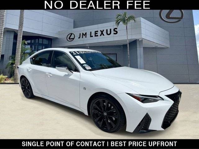 2021 Lexus IS IS 350 F SPORT RWD photo