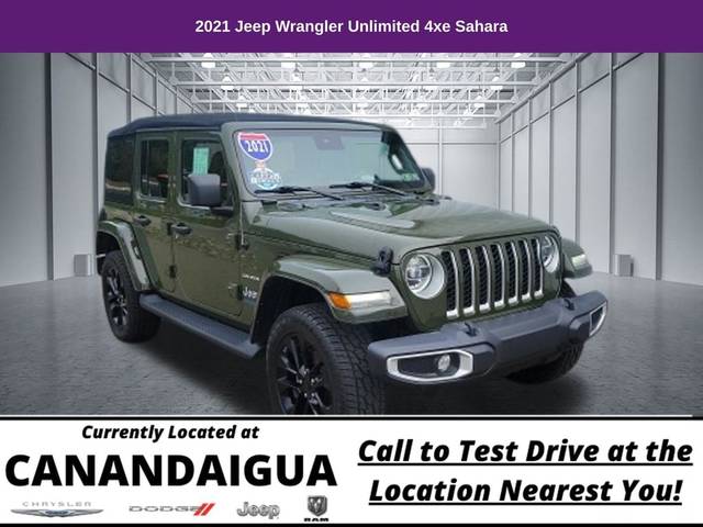2021 Jeep Wrangler Unlimited 4xe Unlimited Sahara 4WD photo