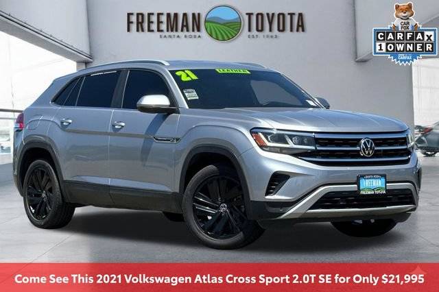 2021 Volkswagen Atlas Cross Sport 2.0T SE w/Technology AWD photo