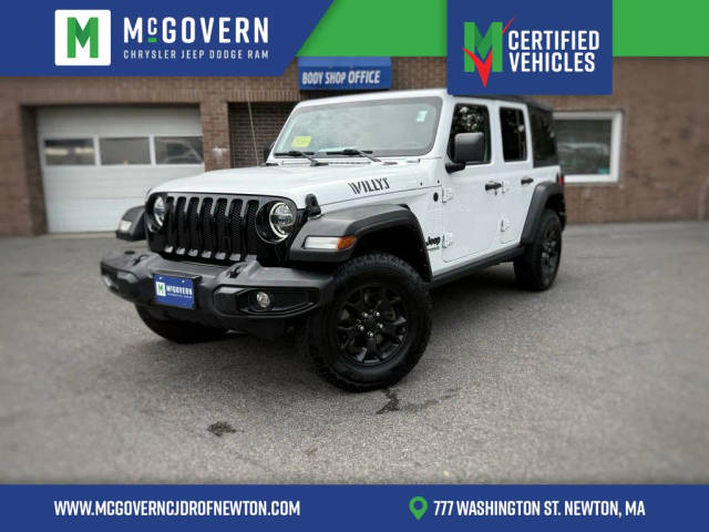 2021 Jeep Wrangler Unlimited Unlimited Willys 4WD photo