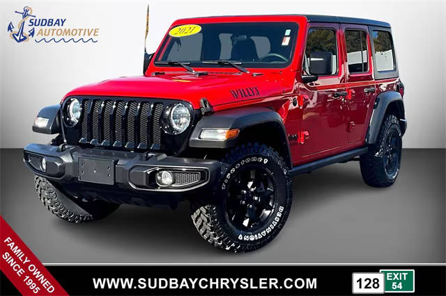 2021 Jeep Wrangler Unlimited Unlimited Willys Sport 4WD photo