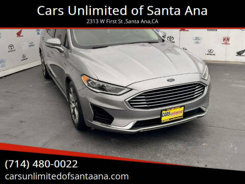 2020 Ford Fusion SEL FWD photo