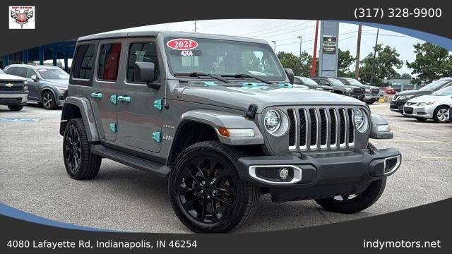 2021 Jeep Wrangler Unlimited 4xe Unlimited Sahara 4WD photo