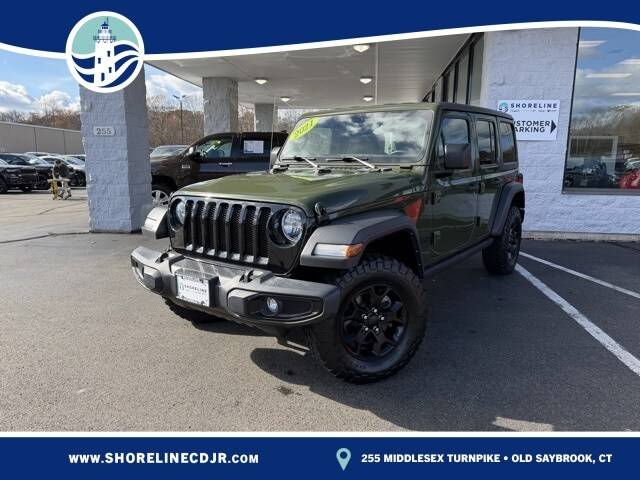 2021 Jeep Wrangler Unlimited Unlimited Willys Sport 4WD photo