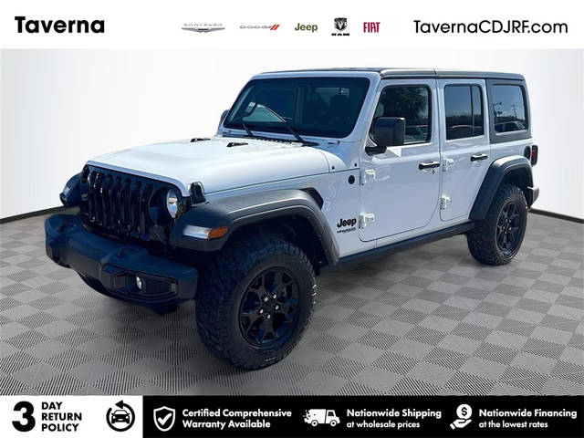 2021 Jeep Wrangler Unlimited Unlimited Willys Sport 4WD photo