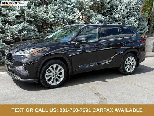 2021 Toyota Highlander Hybrid Limited AWD photo