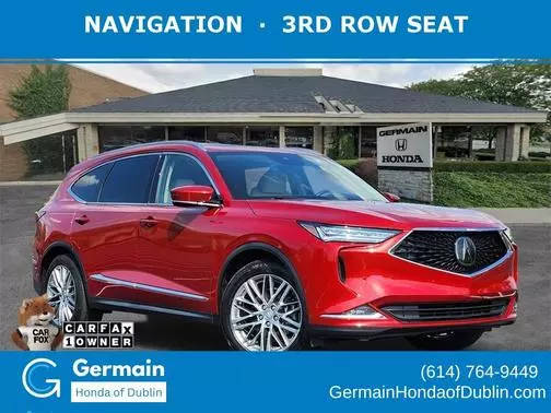 2022 Acura MDX w/Advance Package AWD photo