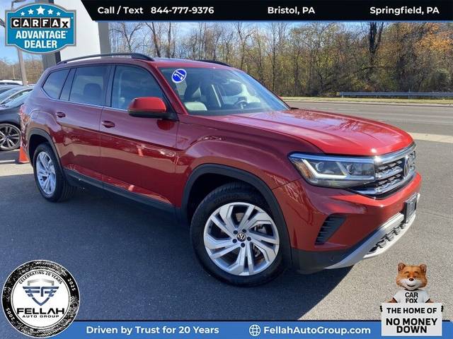 2021 Volkswagen Atlas 3.6L V6 SE w/Technology AWD photo