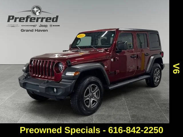 2021 Jeep Wrangler Unlimited Unlimited Sport S 4WD photo